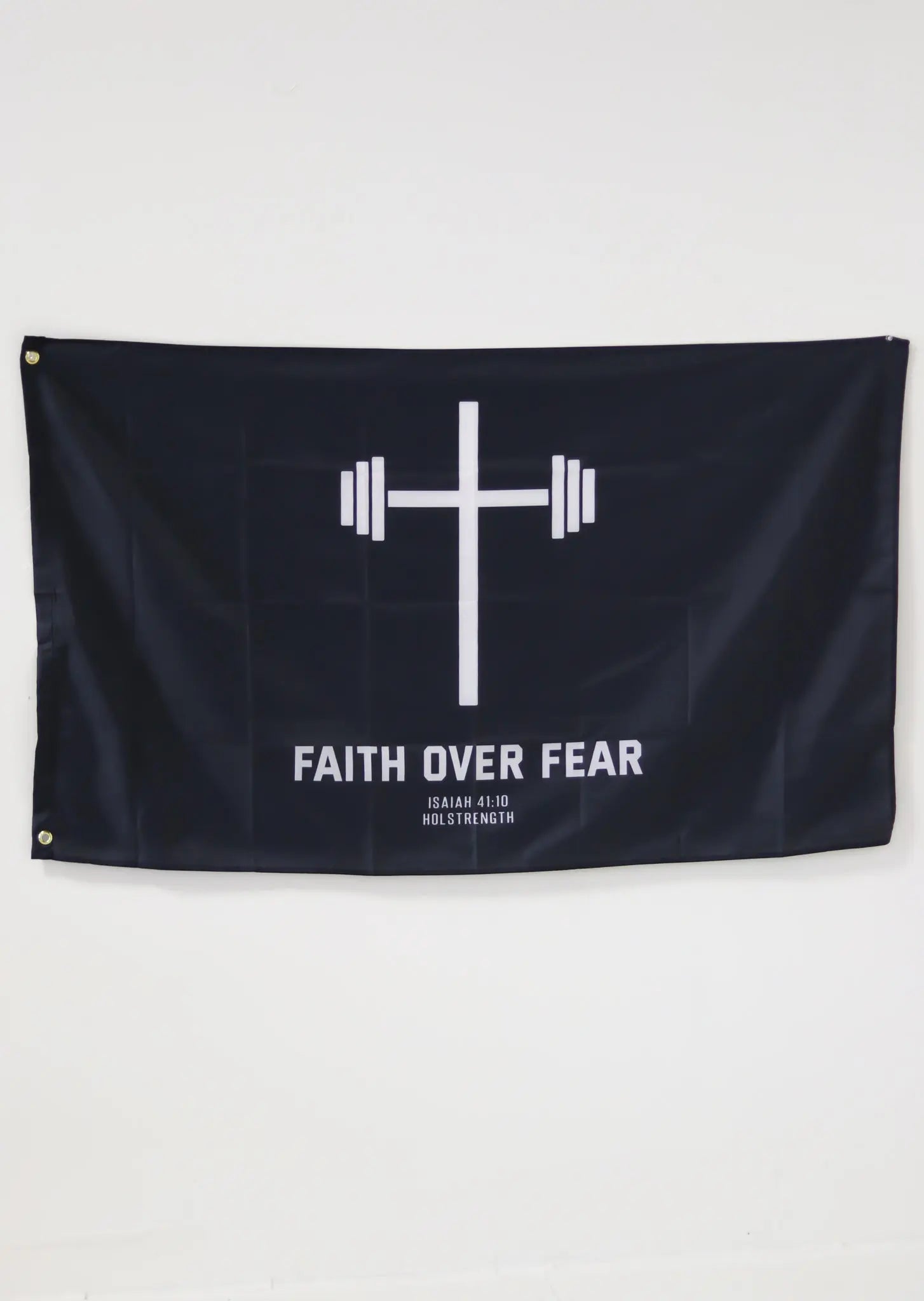 Faith Over Fear Flag - HolStrength