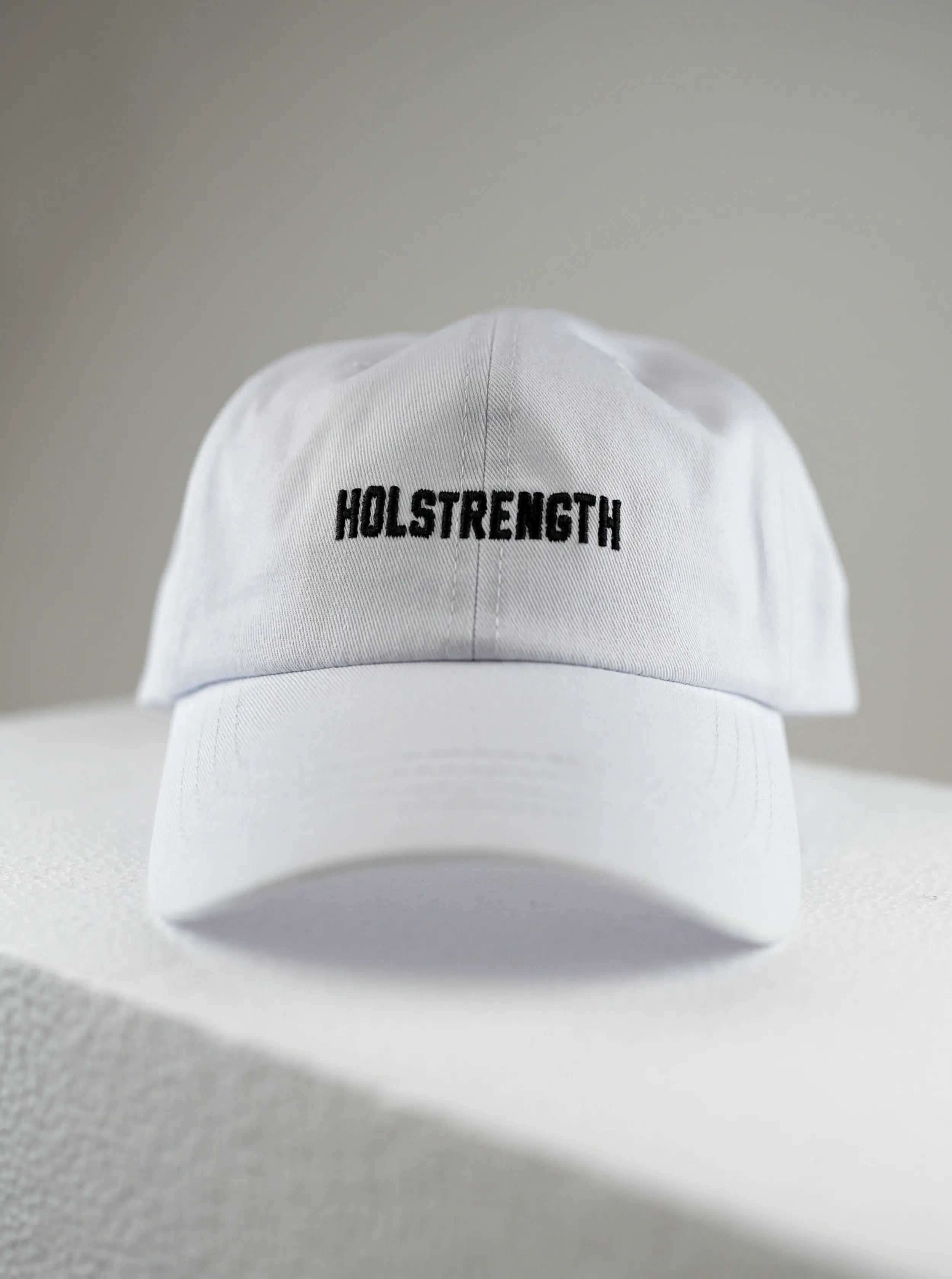 HolStrength Dad Hat - White HolStrength