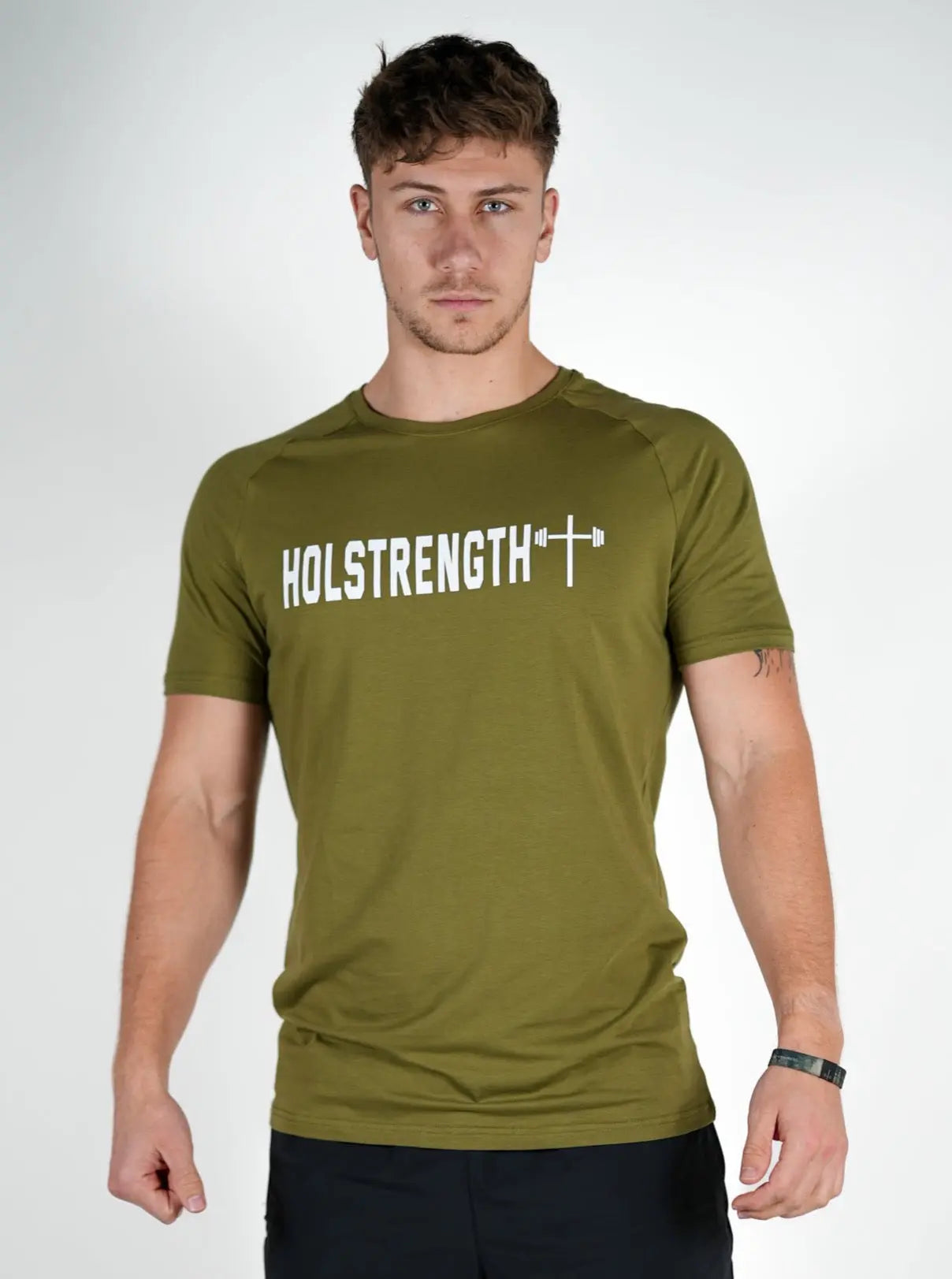 HolStrength Performance Tee - Military Green HolStrength