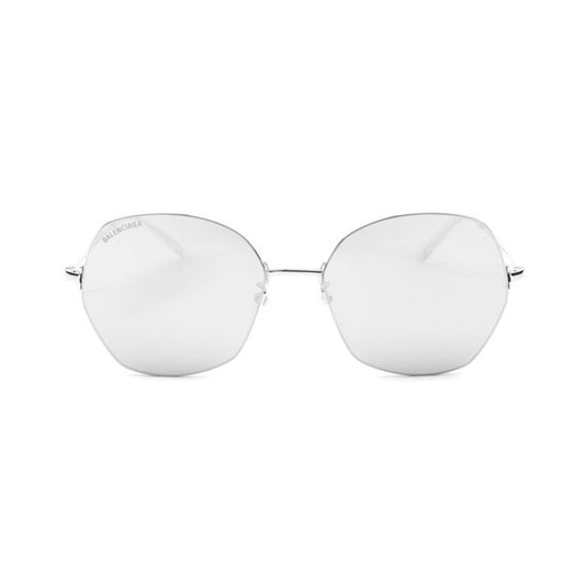 Balenciaga occhiale da sole argento da donna