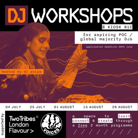 Two Tribes x Voices Radio DJ Workshops