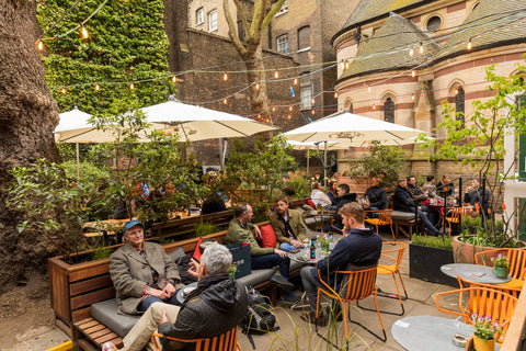 House of St Barnabas Garden: Greek Street, Soho Square, London