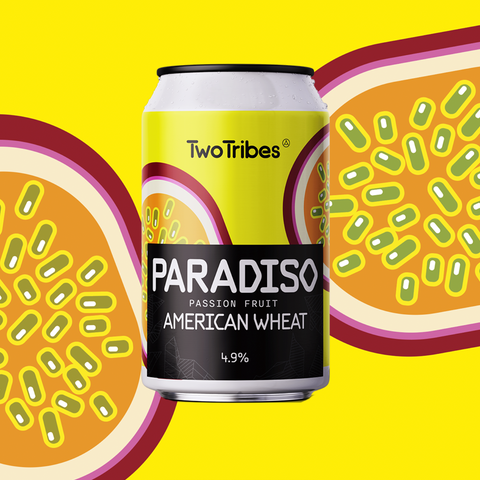 Two Tribes Paradiso Passionfruit American Wheat Ale
