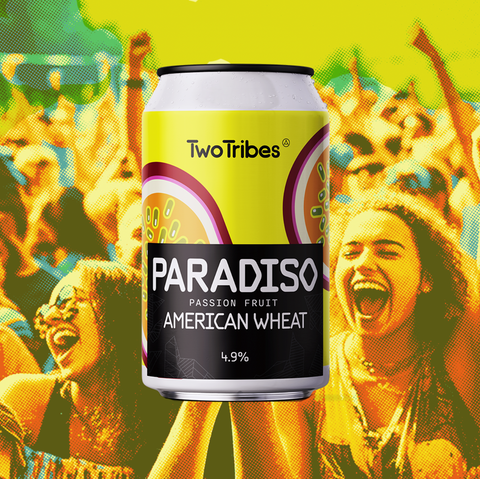 Two Tribes Paradiso Passionfruit American Wheat Ale