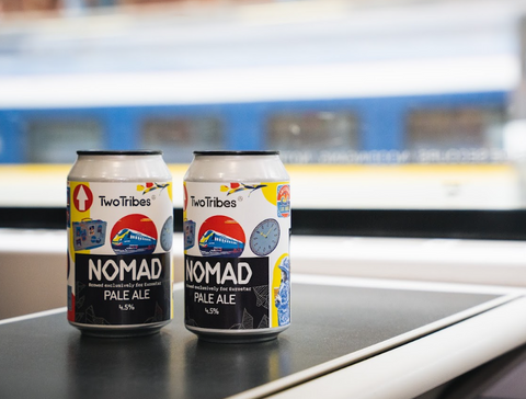 Two Tribes Nomad Pale Ale, brewed Exclusively for Eurostar