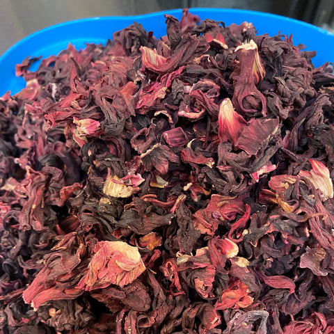 Two Tribes Brewery use dried Hibiscus in their Bombay Pink Hibiscus Pale Ale for Dishoom restaurants.