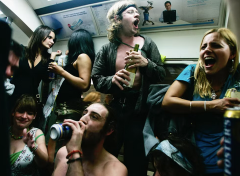 Drinking on the London Underground was banned in 2008