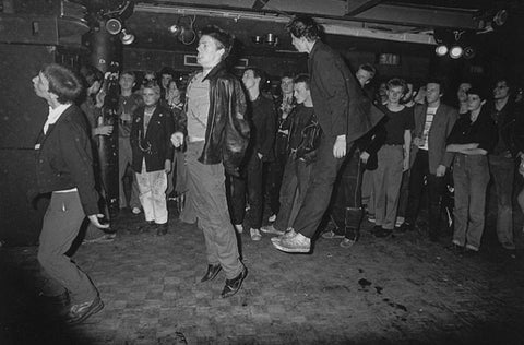 Punk rockers at the Roxy Club in Covent Garden 1976