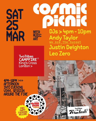 Two Tribes Cosmic Picnic Saturday 25 March