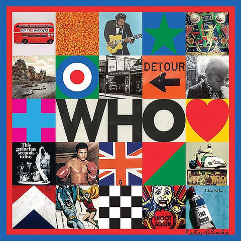 The Who 'WHO' album cover, by Peter Blake