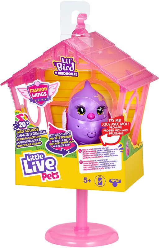 Little Live Pets Purple Bird Minecraft Mob Skin