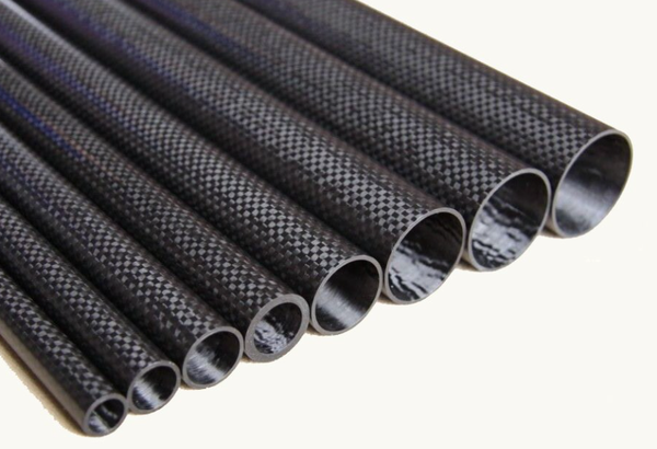 Layers of carbon fiber tubes