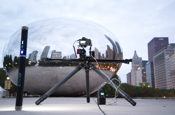 ProMediaGear motorized video camera slider