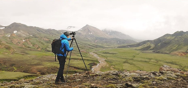 Shooting outdoors with ProMediaGear carbon fiber tripod