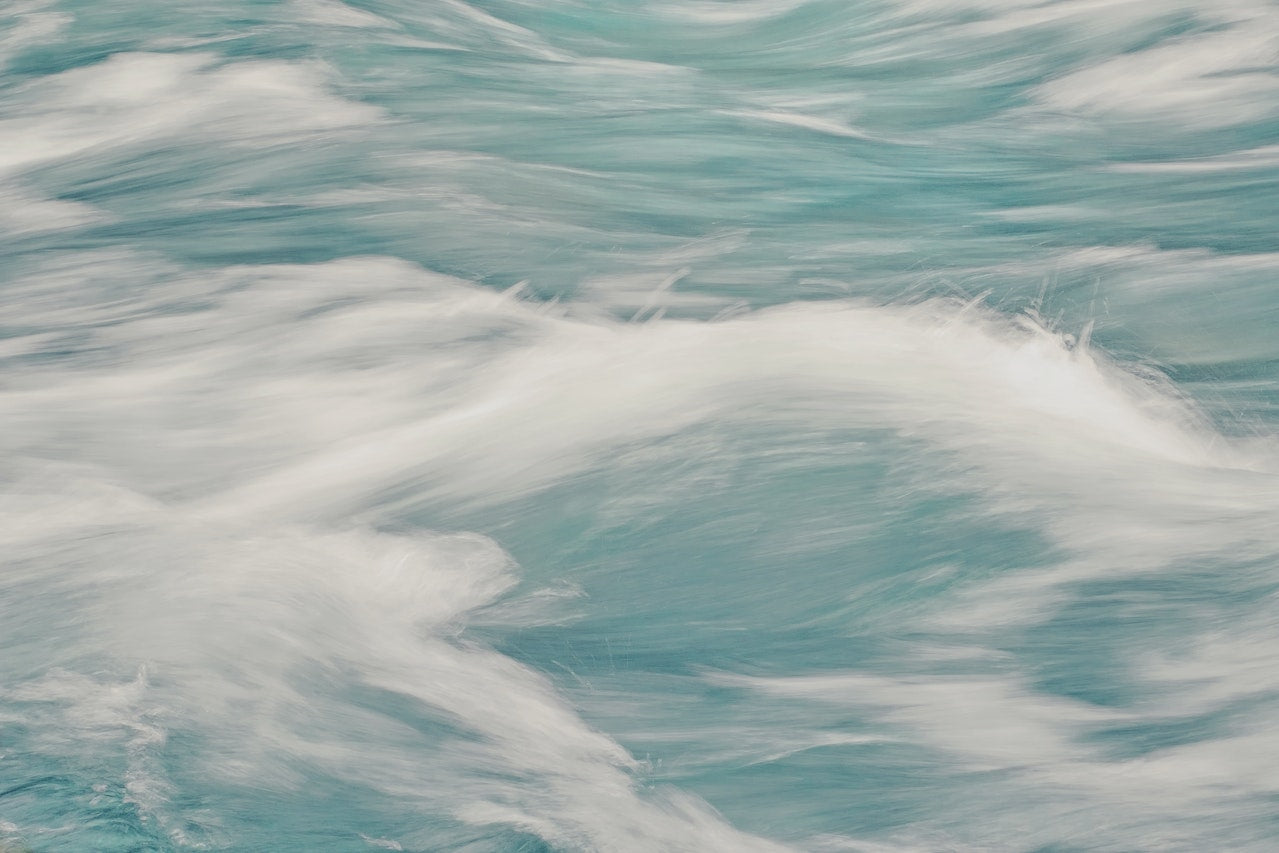 Blurred sea waves by  Damir Mijailovic