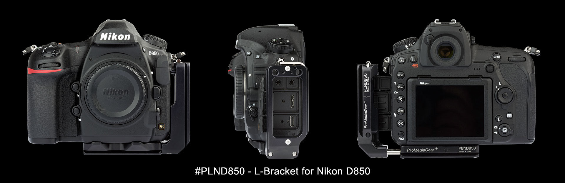 Nikon D850 L-bracket Arca-Swiss Type