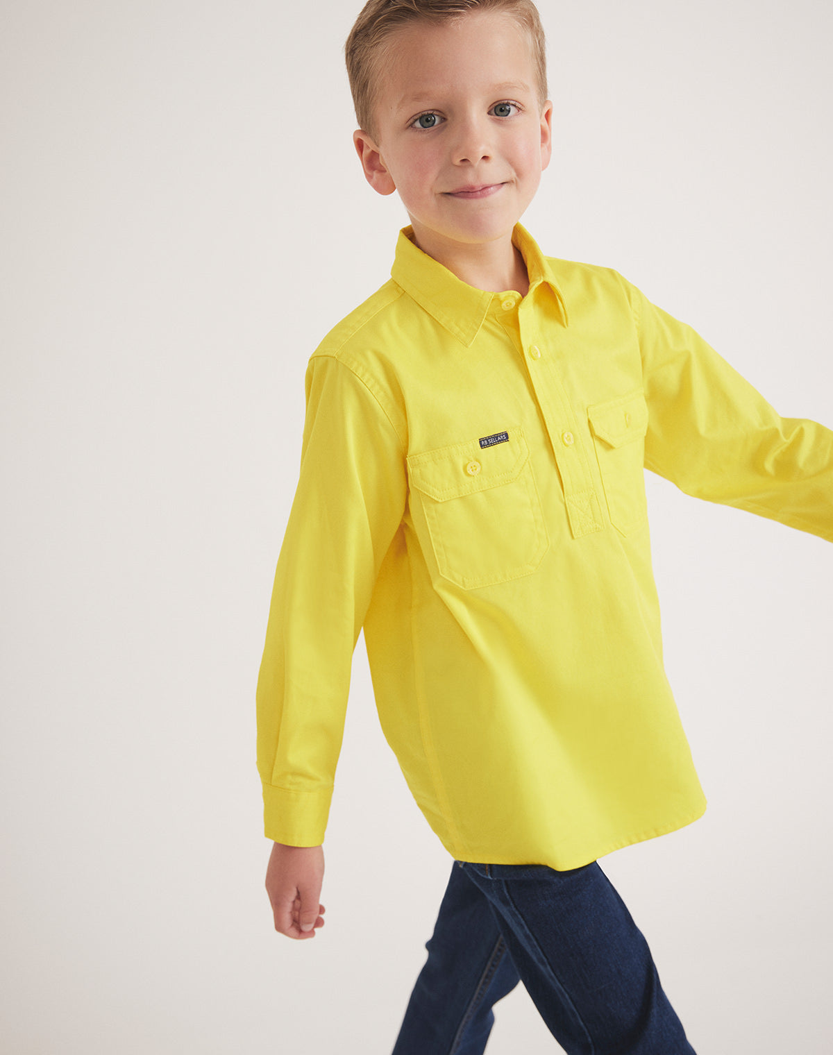 NEW RBX Kids Size 4 Neon Yellow Shirt Stay Focused RN#63619 Athletic Rebock  NWT