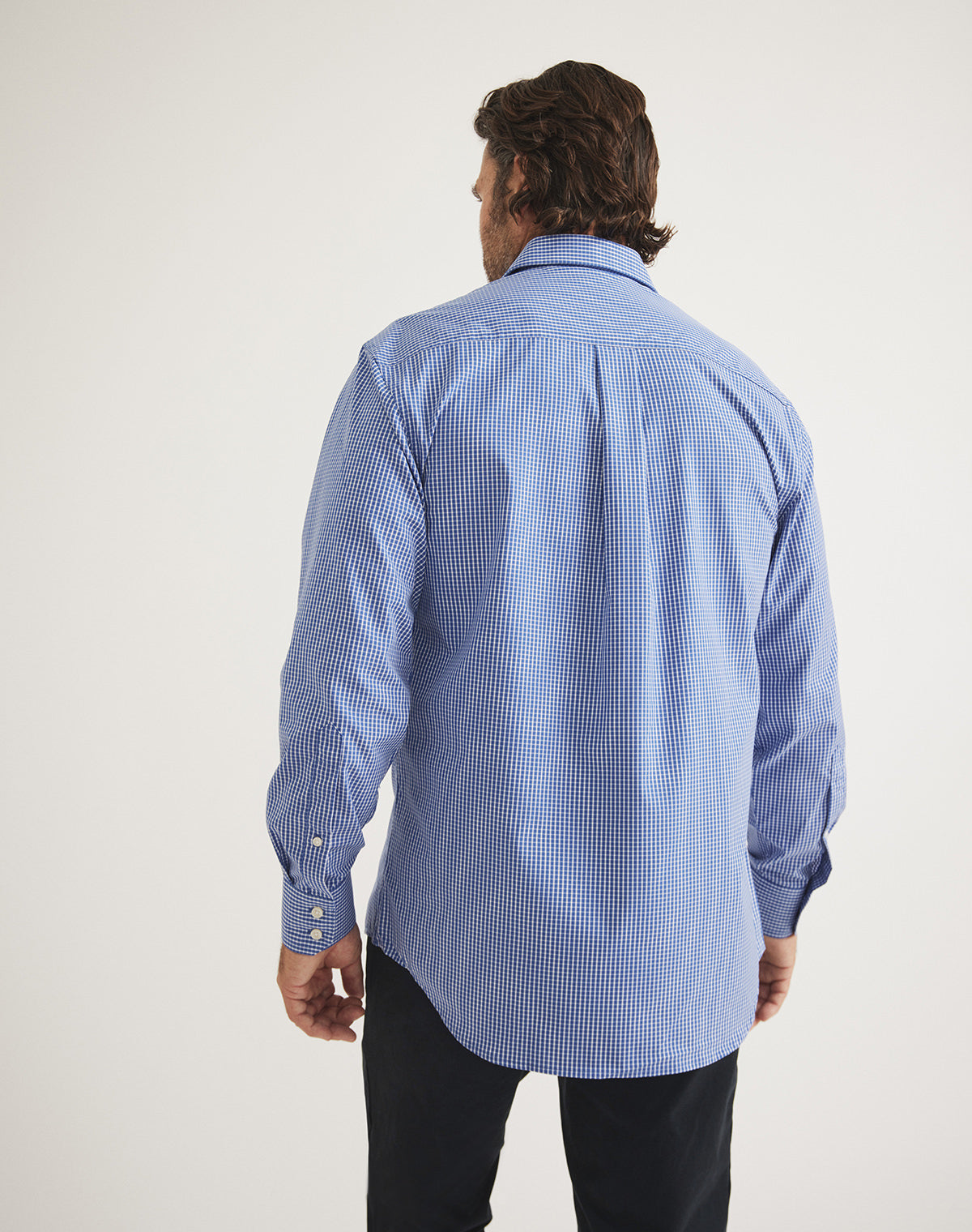Hillston Long Sleeve Shirt - Thames | RB Sellars