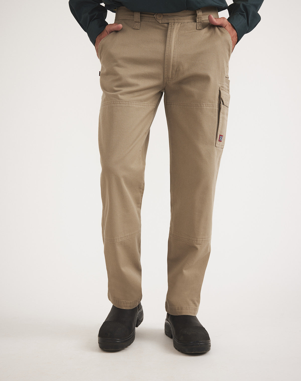 Nsf Slim Utility Cargo Trouser In Pigment Black | ModeSens