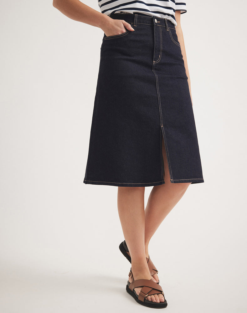 A-Line Denim Skirt | RB Sellars
