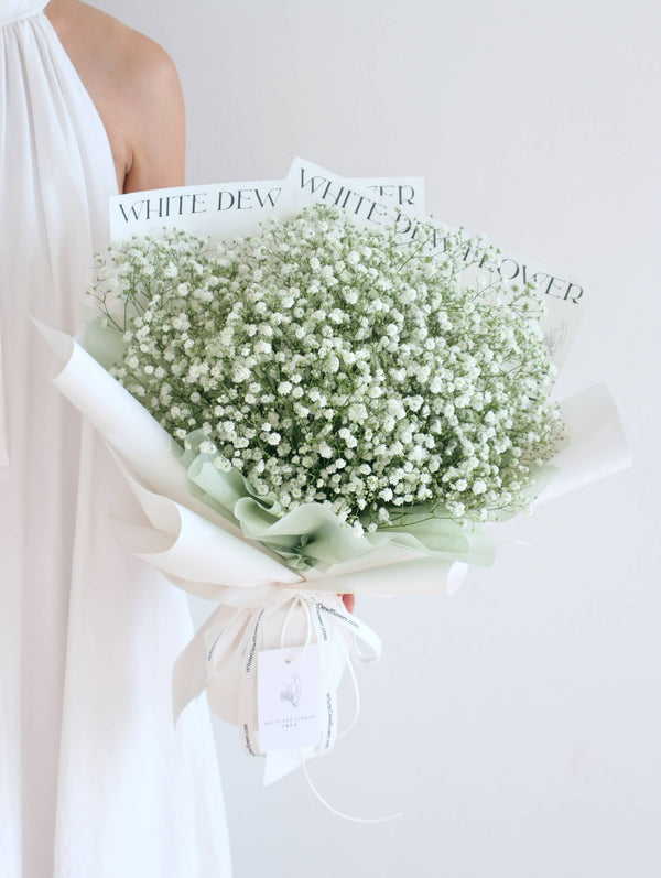 Bouquet Series BABY BREATH art. 954  Fresh Flower Under $50 in Singapore  Free Delivery – ELEOS