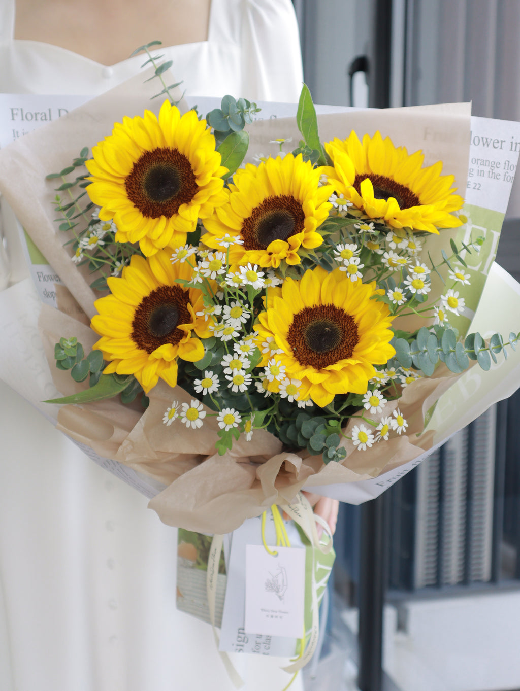 shop sunflower with daisy in singapur