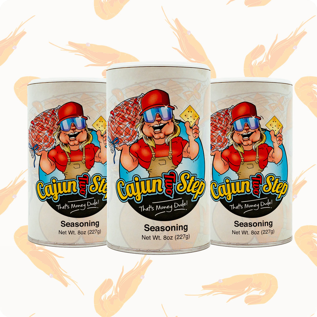 Cajun Two Step Original 8 oz, All Purpose Seasoning, Low Sodium, Great  Taste with a Citric Blend 