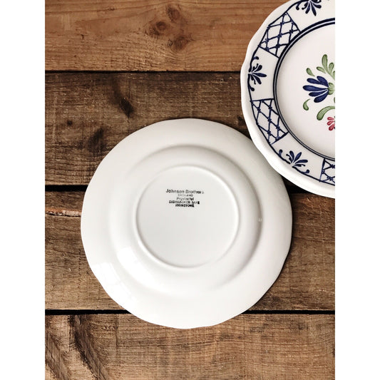 Johnson Brothers Regency Ironstone Bread & Butter Plate – feastvintage