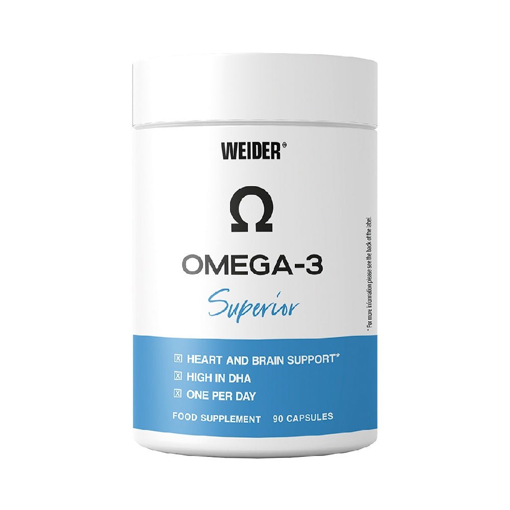 omega 3 cu ulei de peste beneficii Omega 3 Superior, 90 capsule, Weider, Ulei de peste - Nutriland
