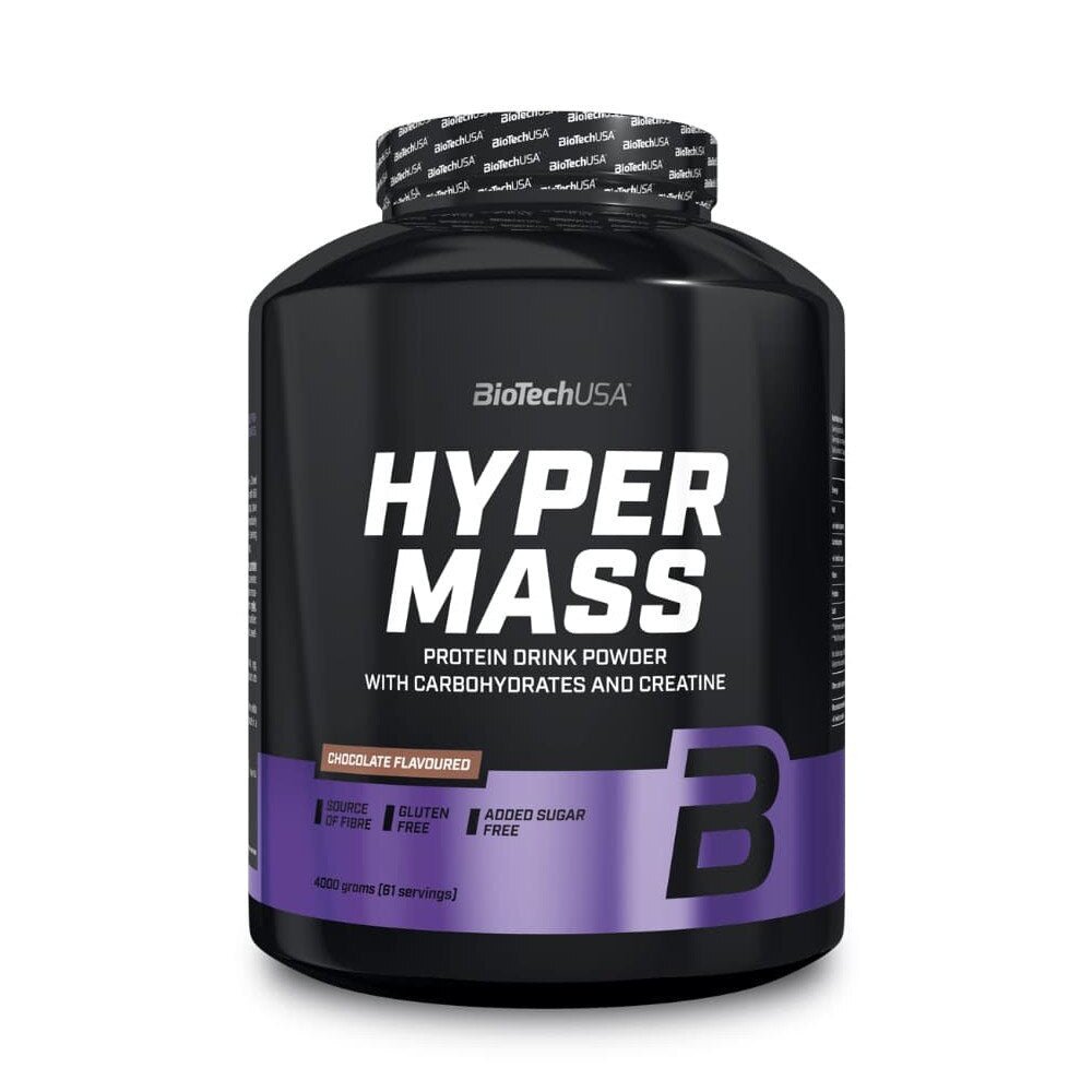 shake uri proteice pentru masa musculara Hyper Mass, pudra, 4kg, BiotechUSA, Mix pentru crestere masa musculara - Nutriland