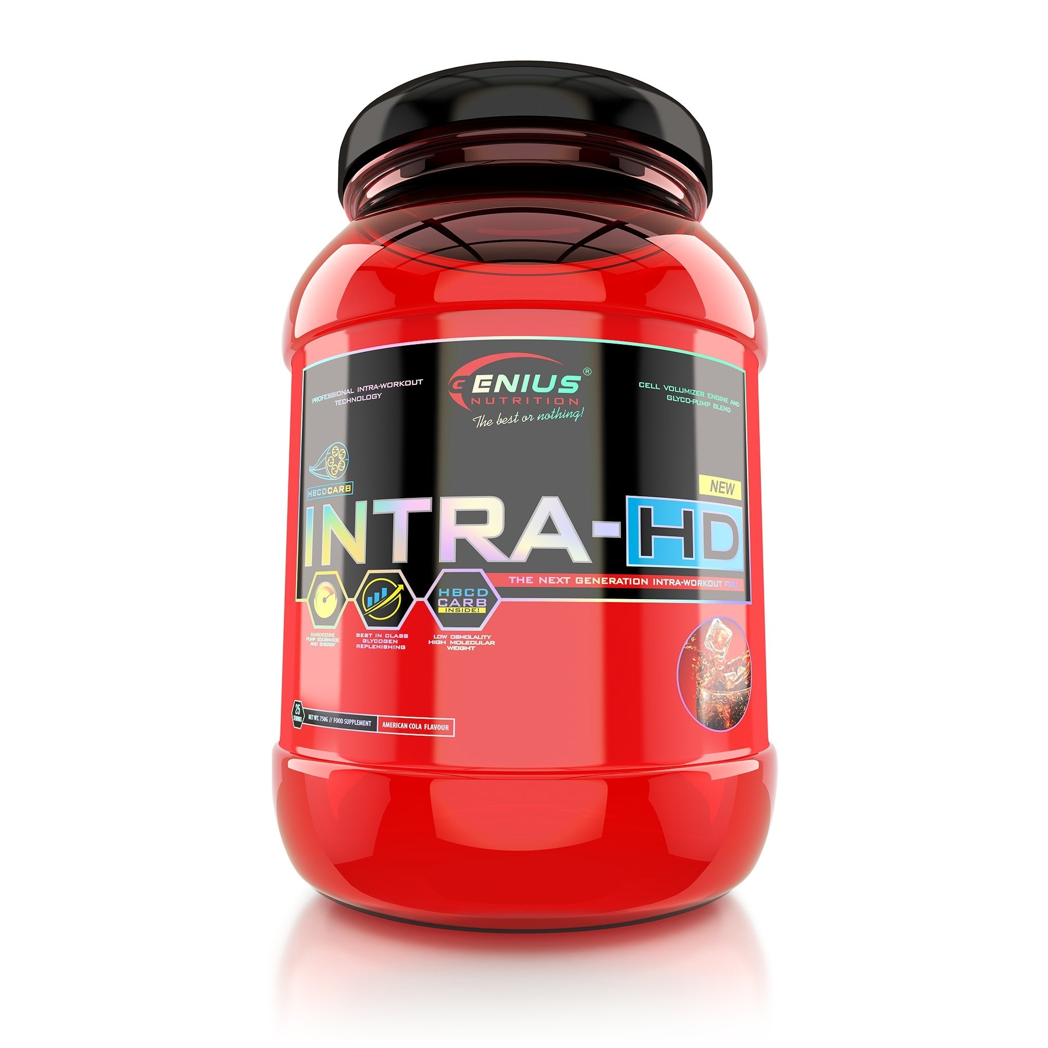 in cat timp intra banii prin transfer bancar INTRA-HD 750g, pudra, Genius Nutrition, Supliment intra-workout - Nutriland