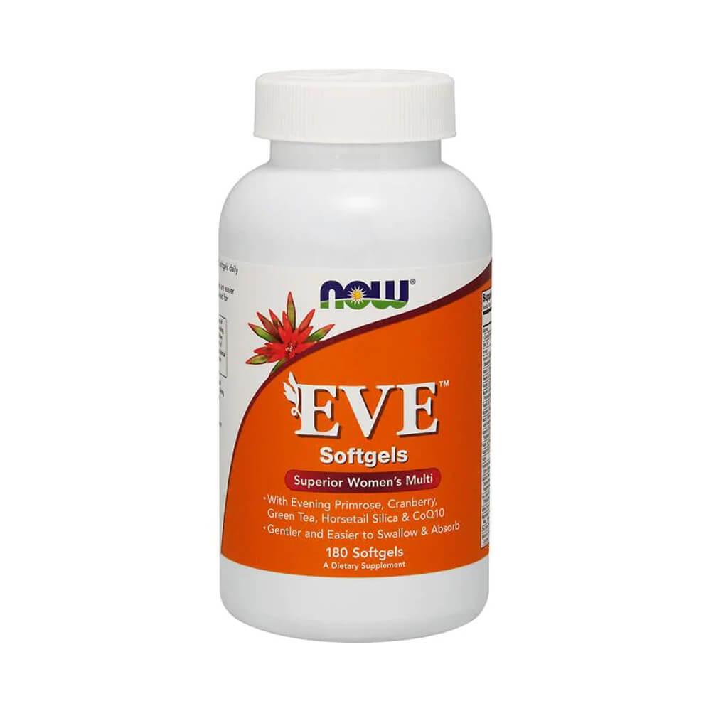 complex de vitamine si minerale pentru femei Eve 180 capsule moi, Now Foods, Complex de vitamine si minerale pentru femei - Nutriland