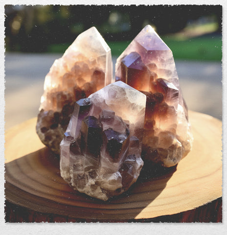 Dream Amethyst Raw Stones