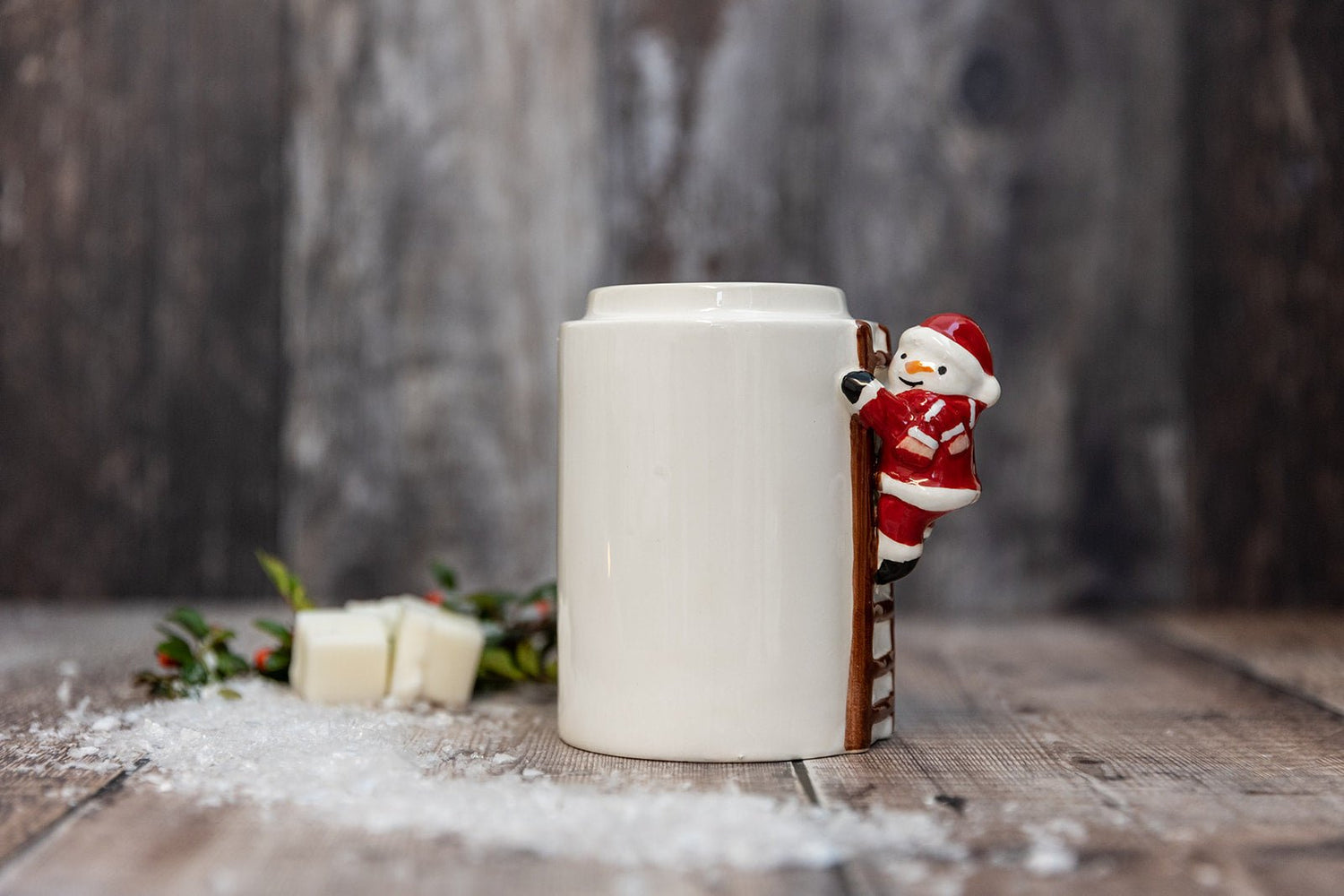 christmas tea light wax warmer