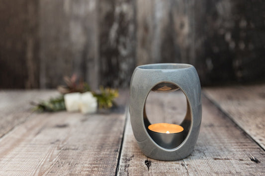 Small Chrome Oval Wax Burner – A Melt In Time Ltd