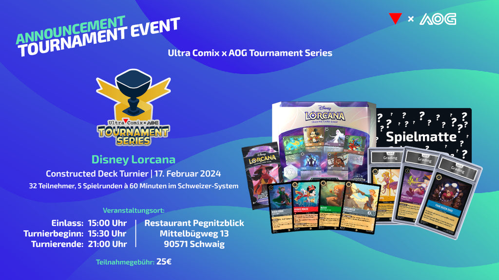 AOG - Absolute Objective Grading - Ultra Comix x AOG Tournament Series in Schwaig