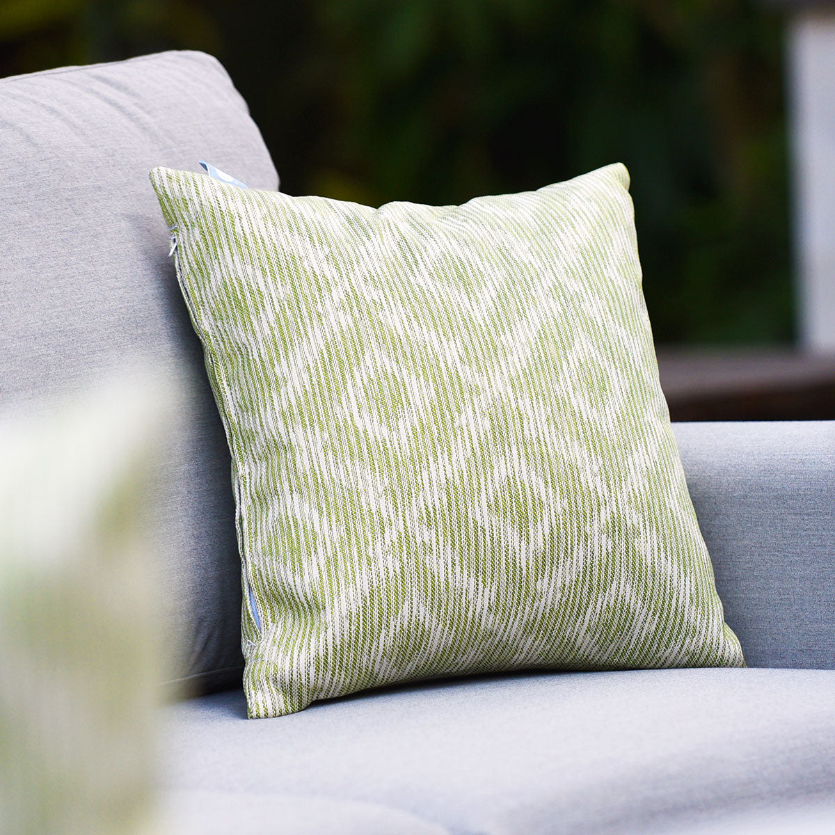 Pair of Outdoor Scatter Cushion - Santorini Green