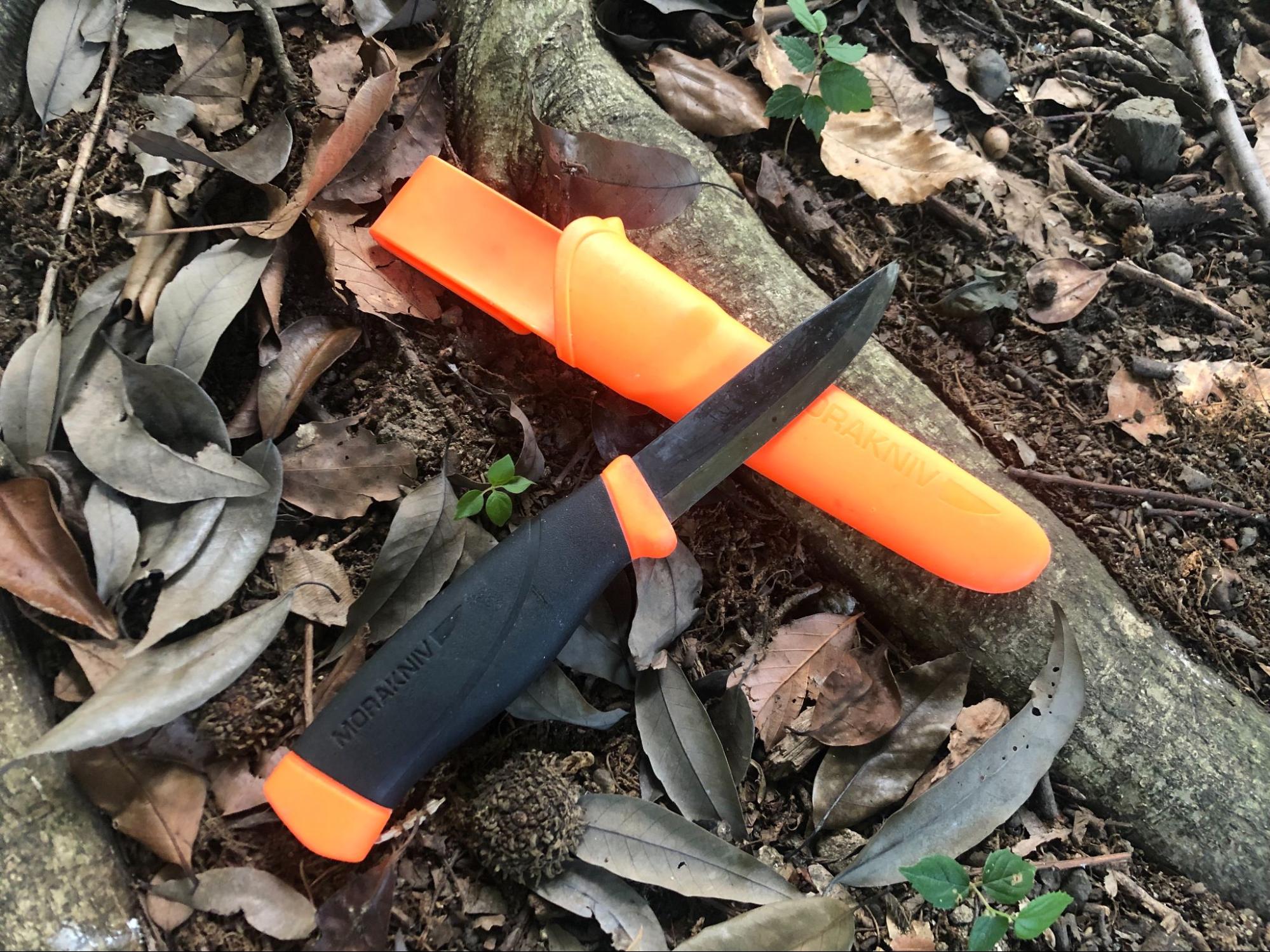 MORA of Sweden Bushcraft Survival Knife BLACK SEA