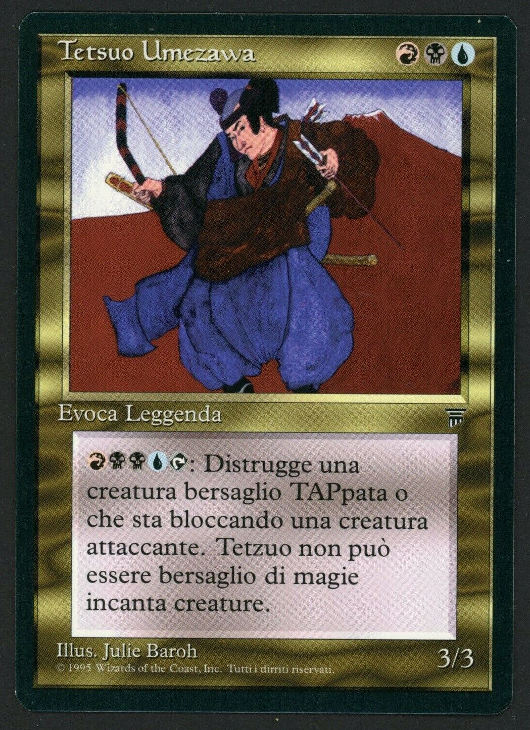 Italian Tetsuo Umezawa [Legends] - Magic the Gathering NM!