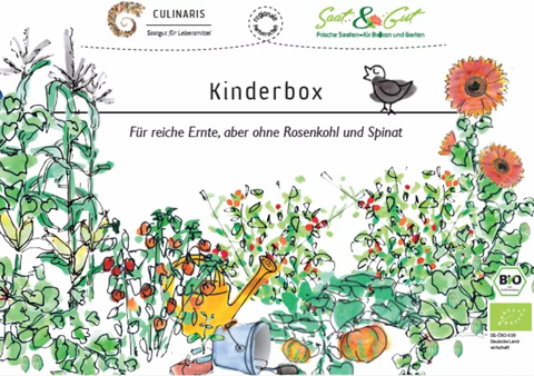 Kinderbox zaden biologisch