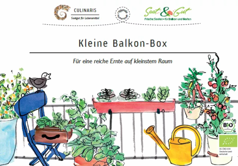 Kleiner Balkonkasten Bio