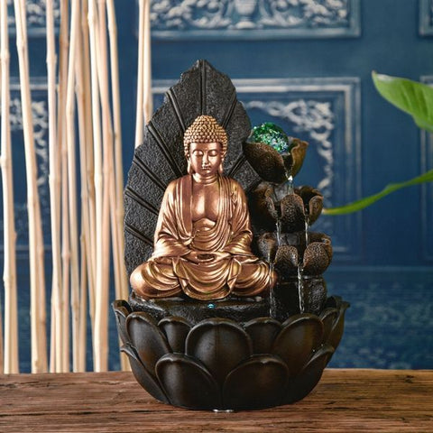 Où-mettre-une-fontaine-d-intérieur-pour-une-déco-zen-blog-fontaine-bouddha-lotus-La-Maison-de-Bouddha