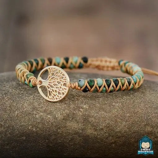 Bracelet perles de Jade, bracelet femme gourmette pierres naturelles  magique : .fr: Produits Handmade