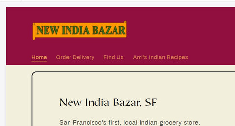 New India Bazar SF - Hello Neighbors, we are offering FREE delivery for zip  codes: 94121 94122 94116 94132 Every FRIDAY from November to the end of  December as a special! Order
