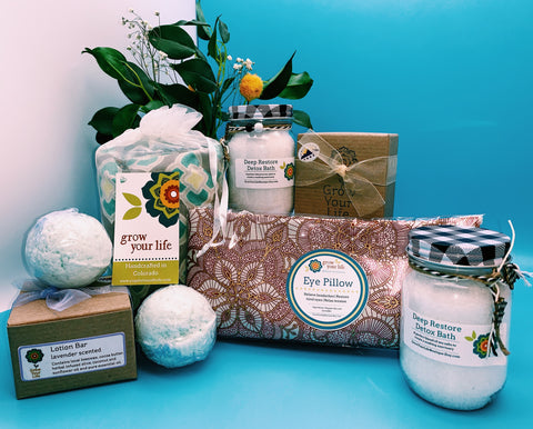 Grow Your Life Boutique spa products and self care items