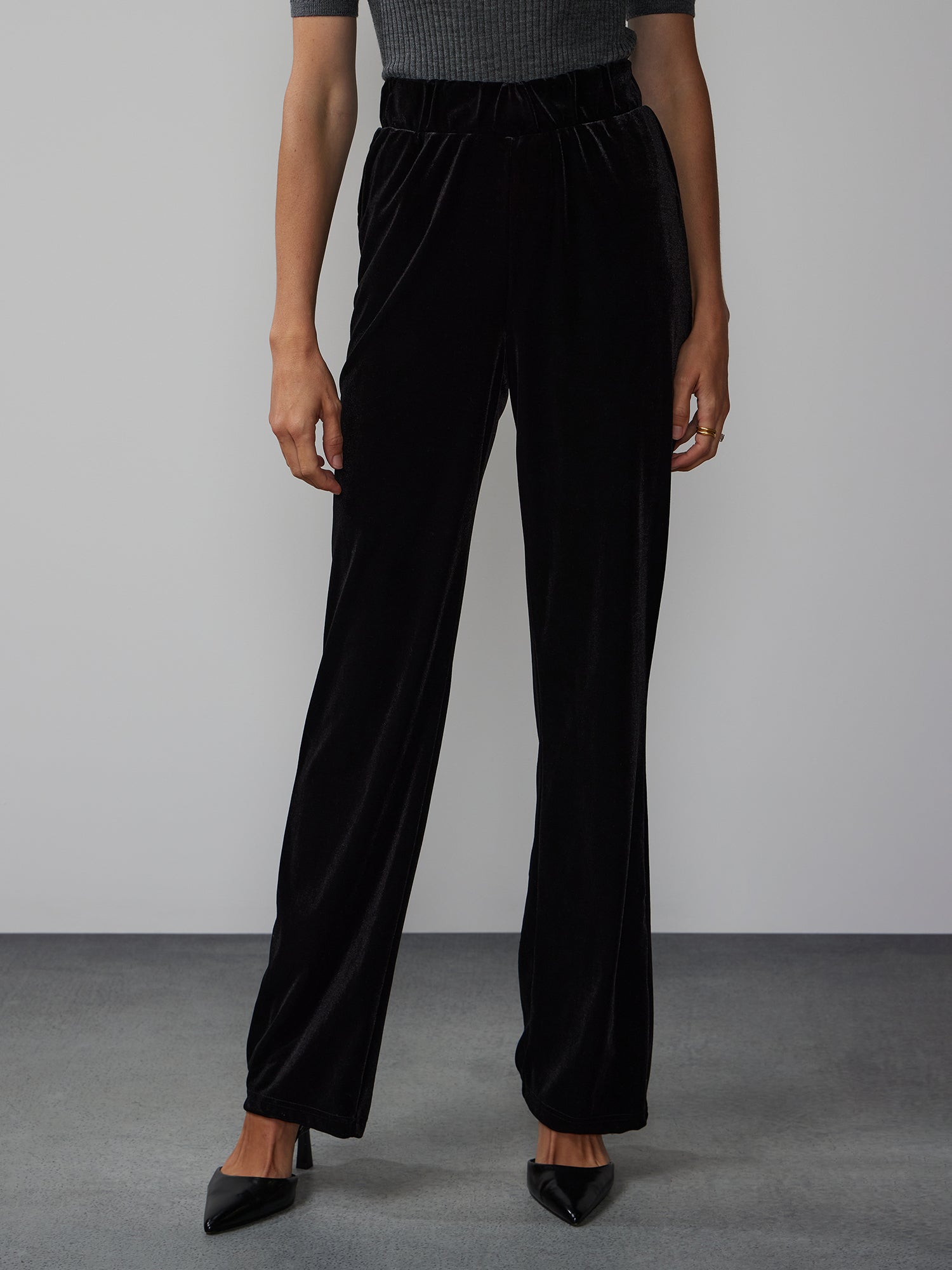 Forte Forte Velvet high-waisted Trousers - Farfetch