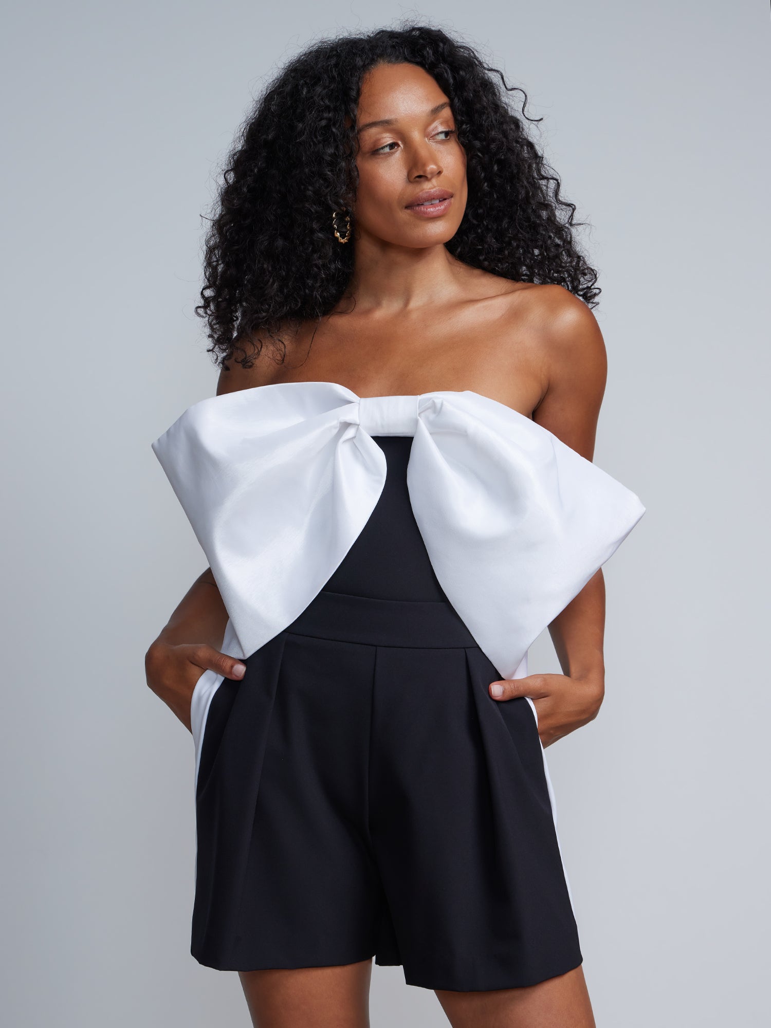 Strapless Bow Detail Top | NY&Co