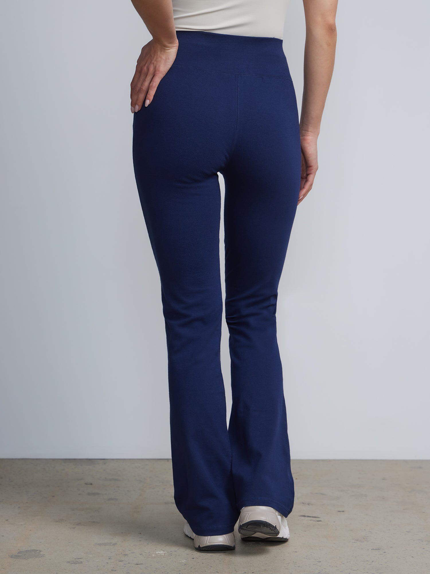 Yoga Bootcut Flare Pants- Navy – Debra's Passion Boutique