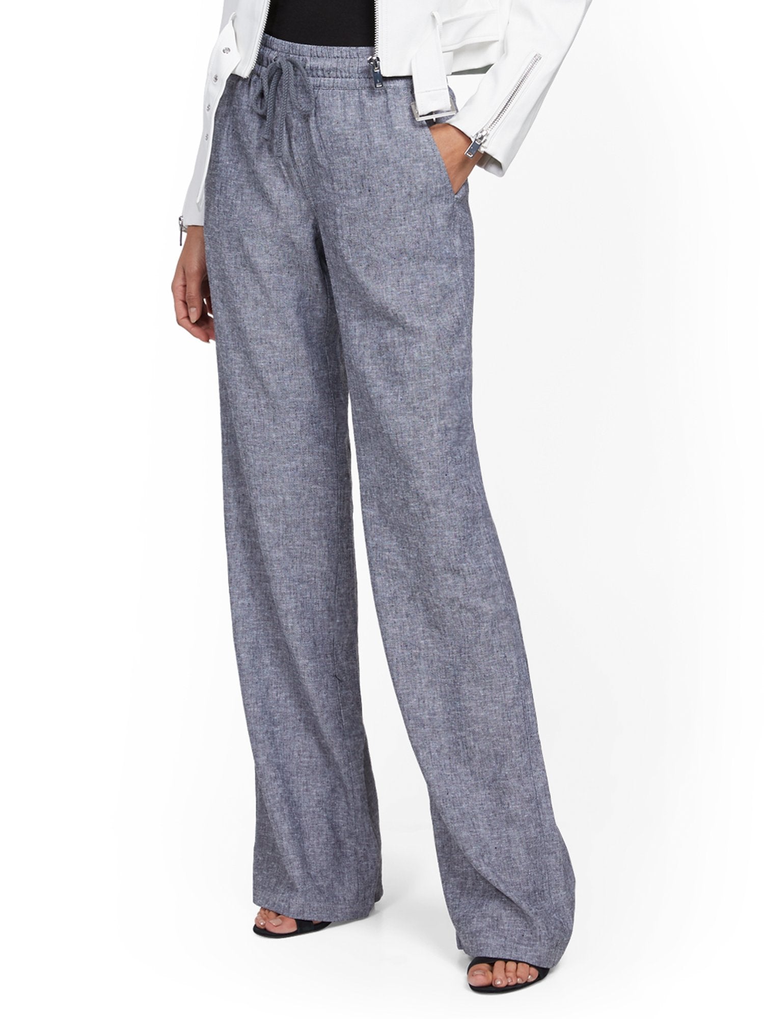 Tall Linen Wide Leg Pants