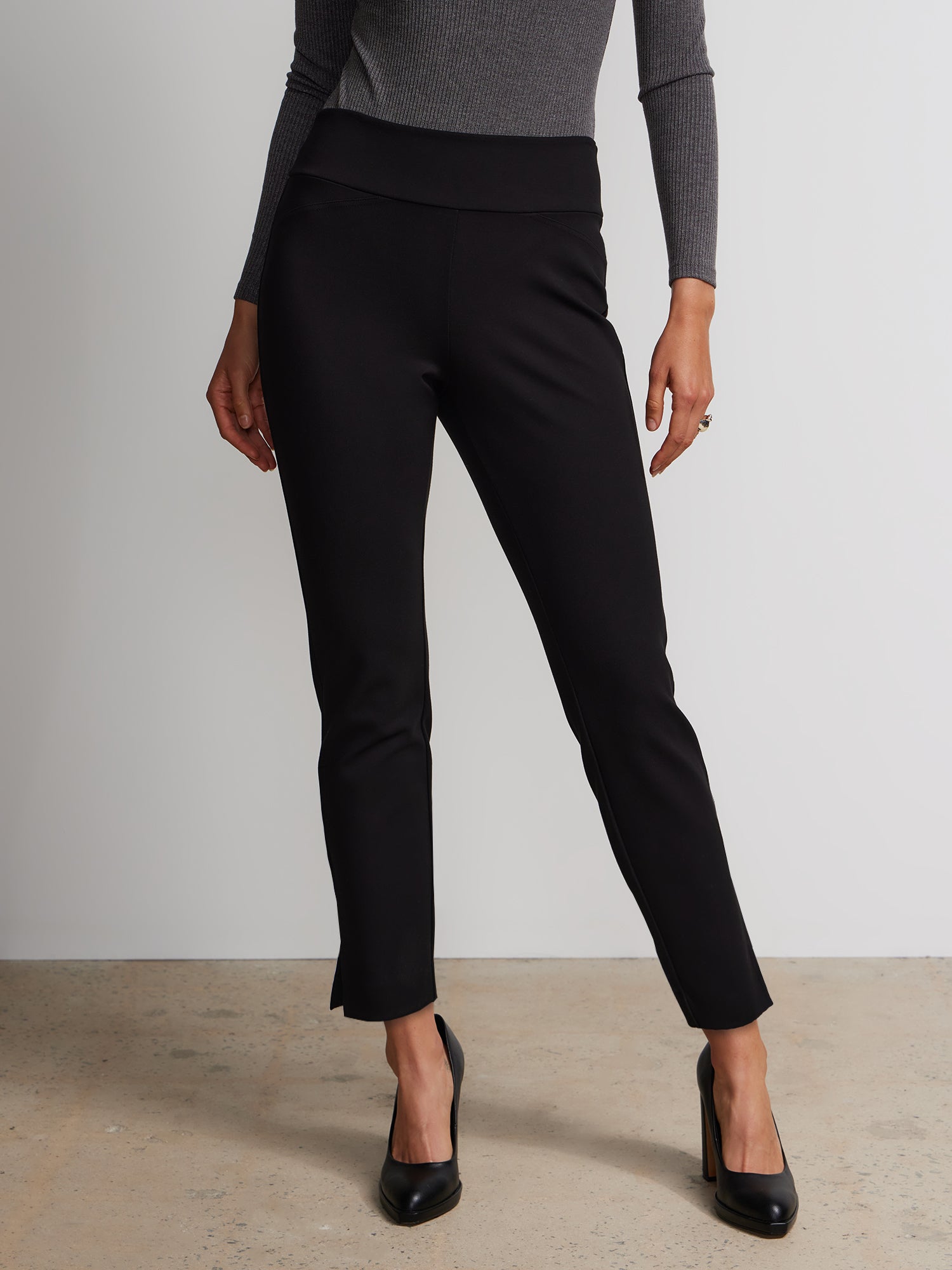 Ponte High Rise Ankle Pant